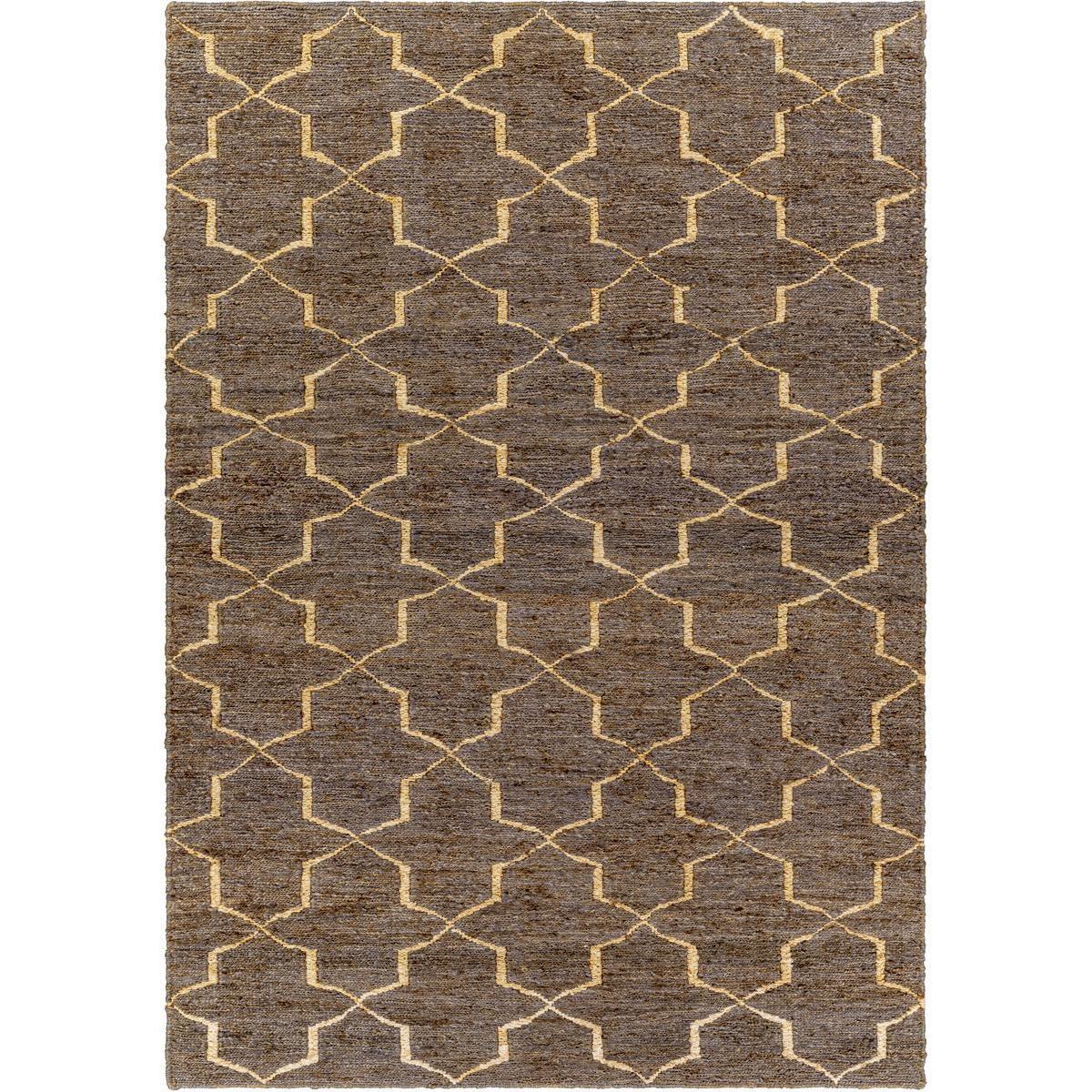 Surya RIH2303-810 Riah 120 X 96 inch Black Rug in 8 x 10, Rectangle