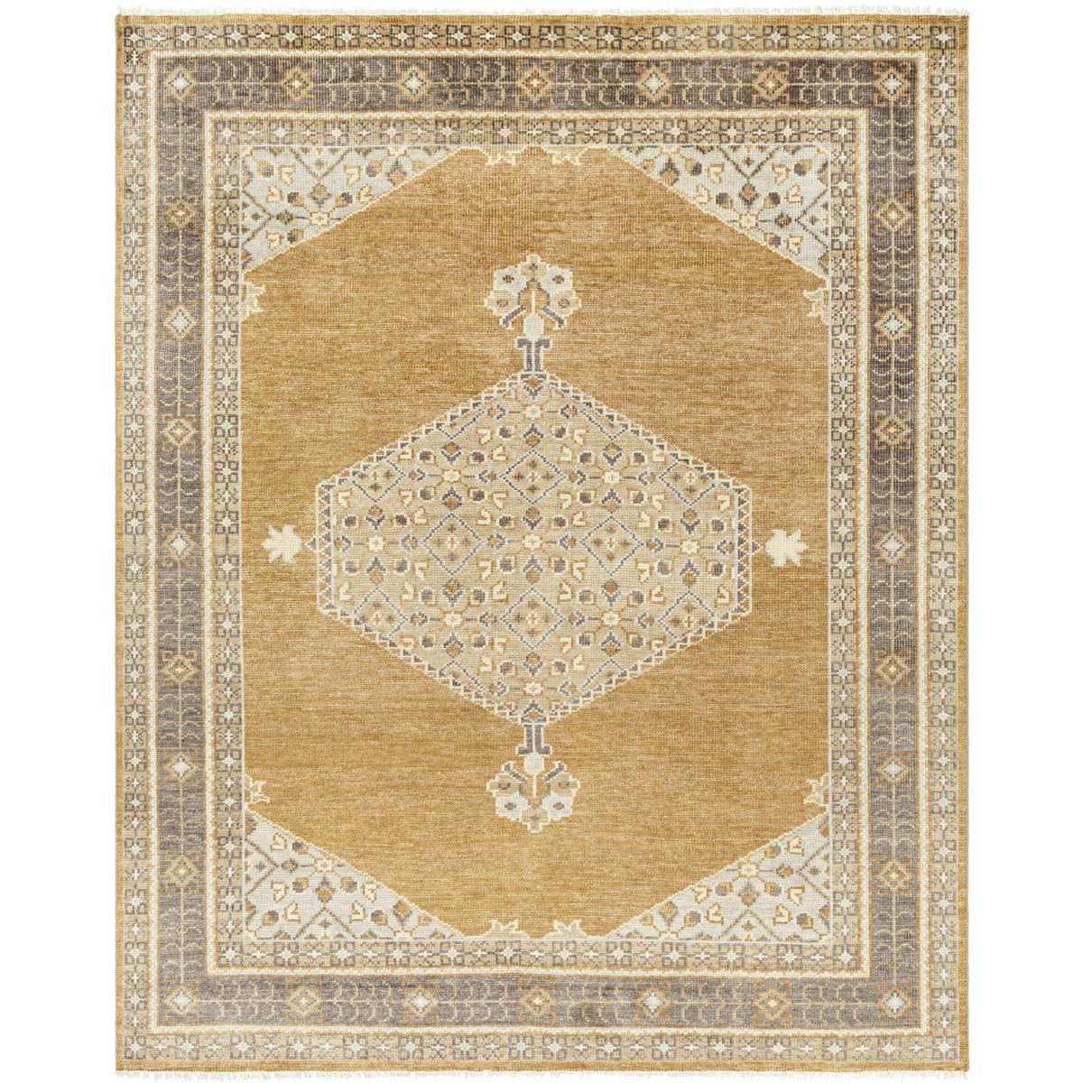 Surya RIV2302-1215 Riviera 180 X 144 inch Amber / Gray / Pale Blue / Cream Handmade Rug in 12 x 15