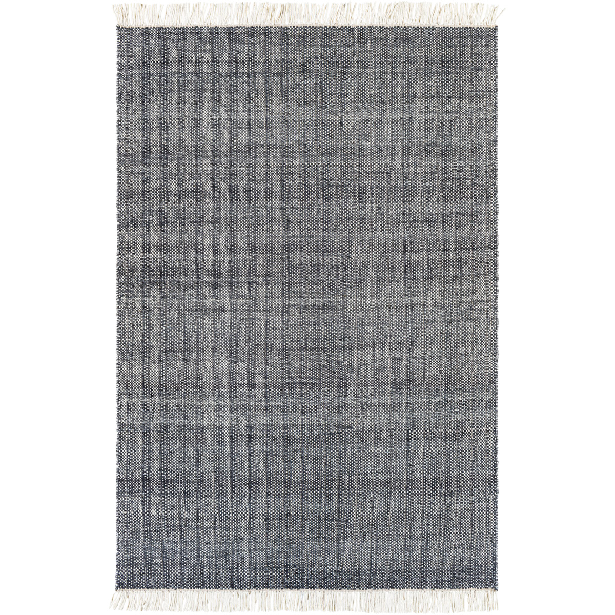 RLI2305-81012 8 ft. 10 in. x 12 ft. Reliance Hand Woven Rectangle Rug - Charcoal, Medium Gray & Cream