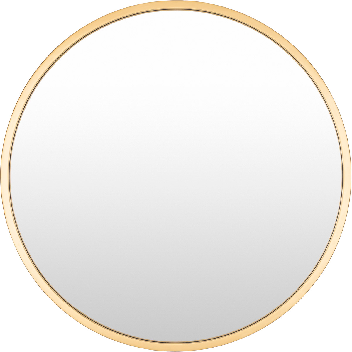 Surya RME0013636 Carmen 36 X 36 inch Gold Mirror Round