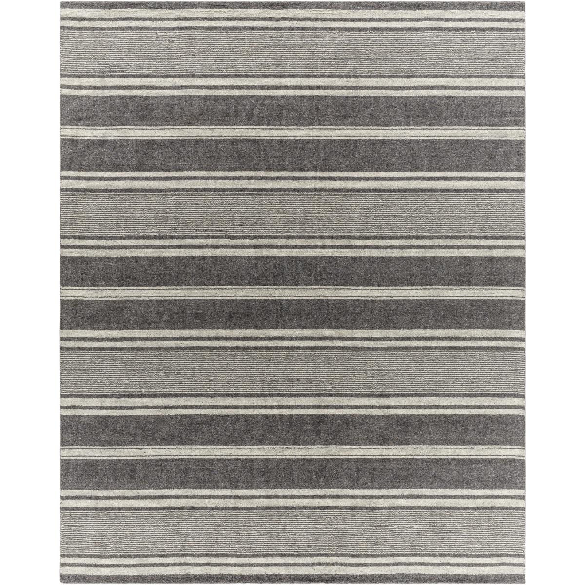 Surya RMO2304-23 Romano 36 X 24 inch Dark Grey / Grey / Ash / Metallic - Silver / Sage / Light Silver Handmade Rug in 2 x 3