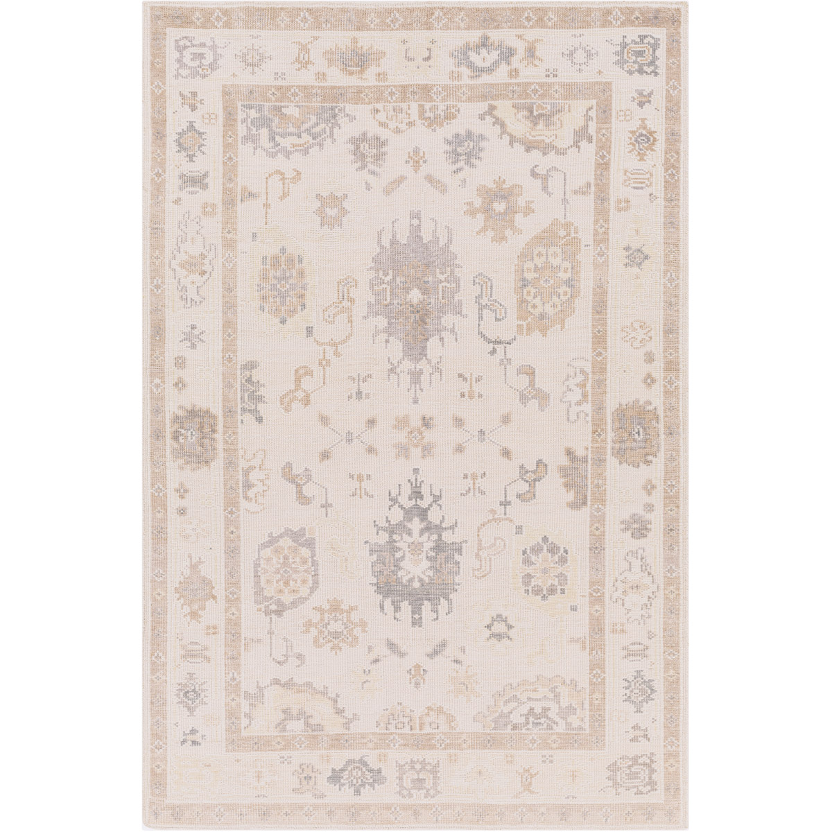 Surya RVE2300-69 Revere 108 X 72 inch Brown Rug in 6 X 9, Rectangle