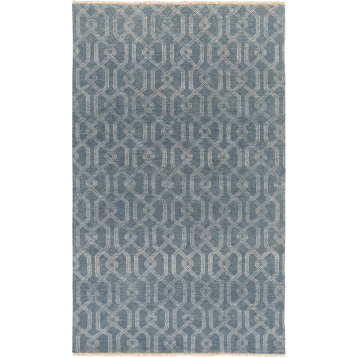 Surya SAO2007-23 Stanton 36 X 24 inch Charcoal/Ivory Rugs, Wool and Cotton