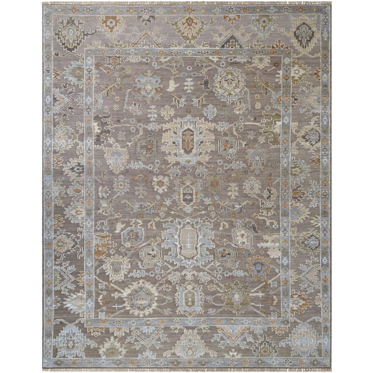 Surya SCC2304-23 Sinclair 36 X 24 inch Grey / Sage / Metallic - Silver / Khaki / Ash Handmade Rug in 2 x 3