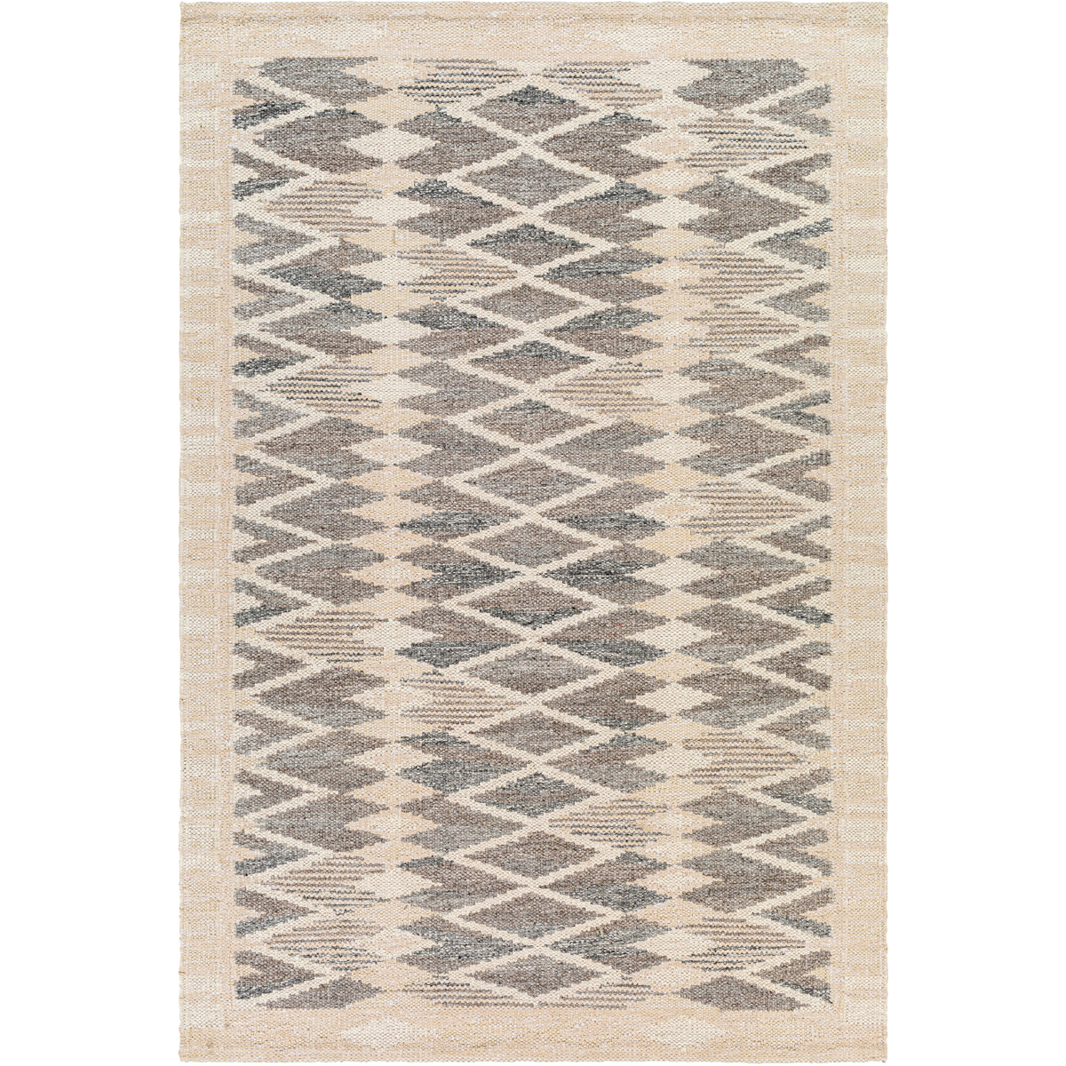 SCD2303-23 2 x 3 ft. Scandi Rectangular Hand Knotted Rug, Multi Color