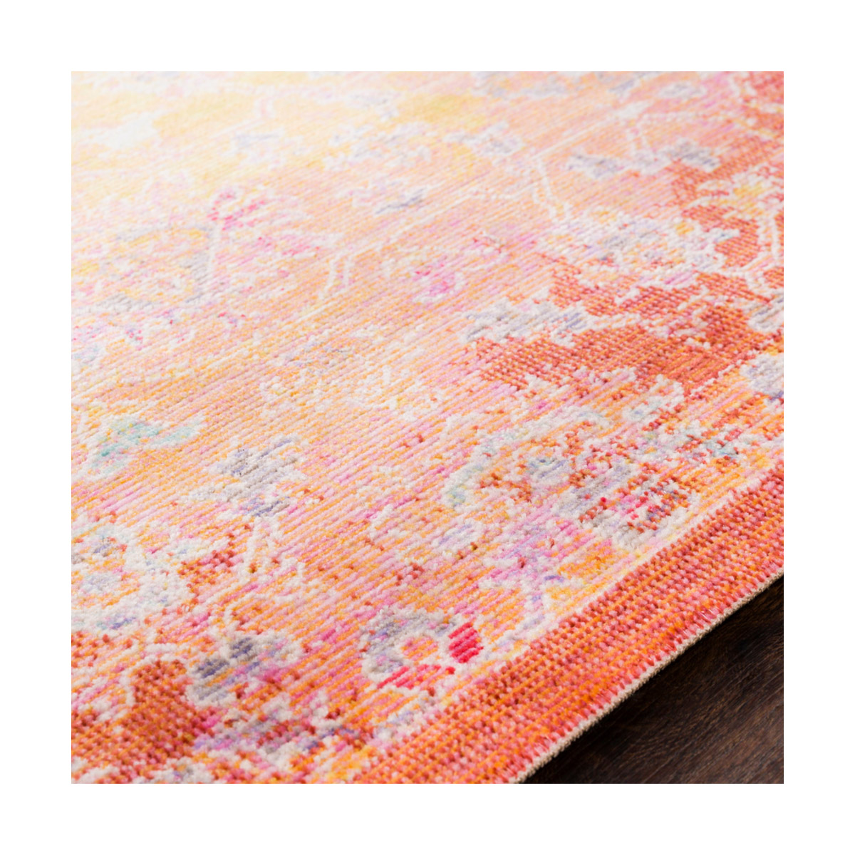 Surya SDT2312710103 Seasoned Treasures Area Rug Bright Yellow eBay