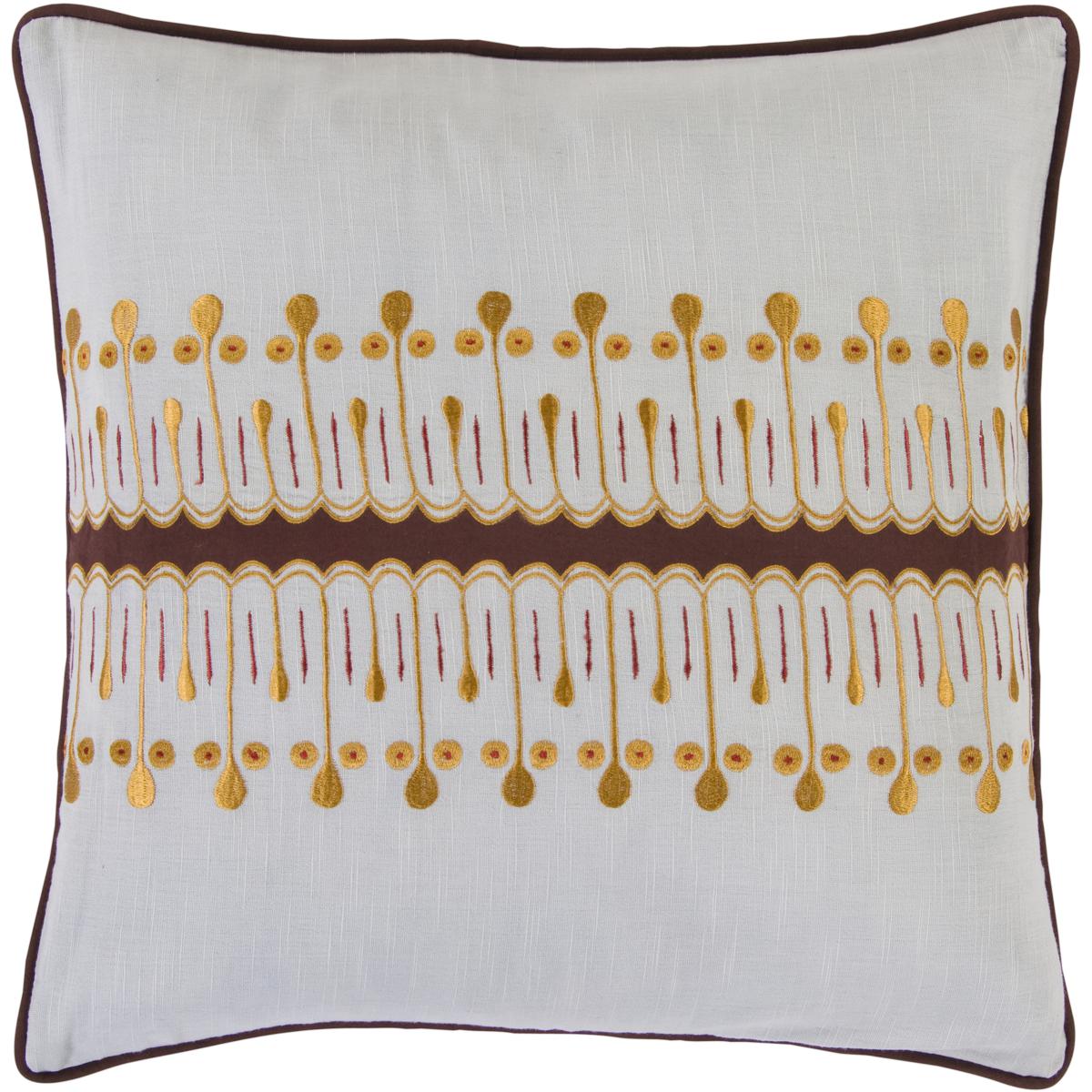 Surya SI2015-1818P Decorative Pillows 18 inch Accent Pillow