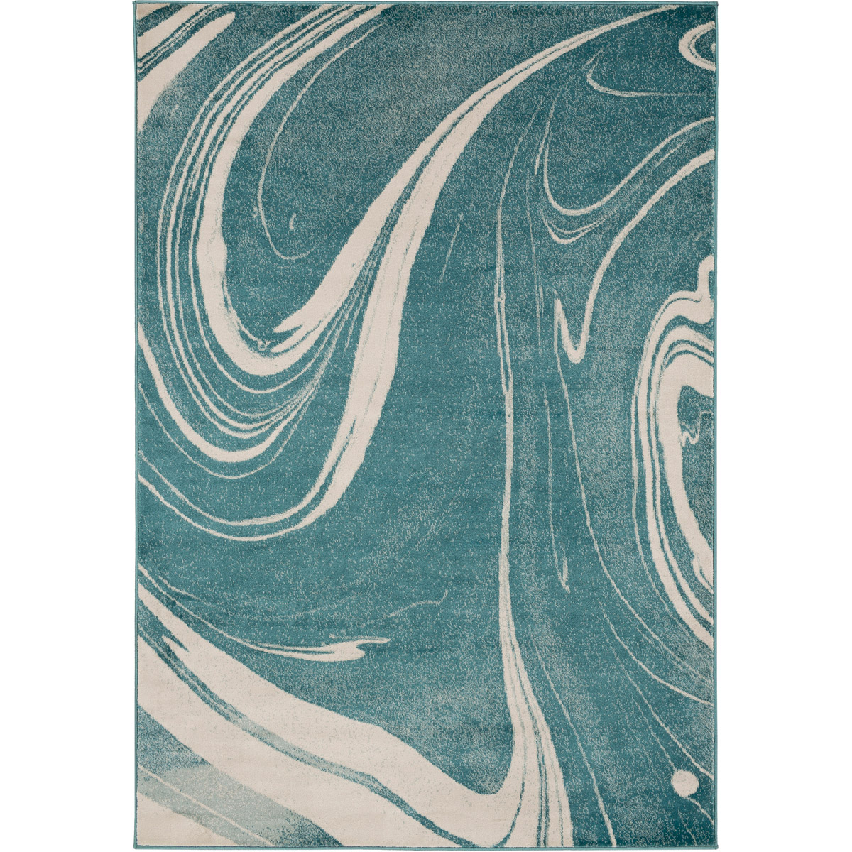 Surya SIB1011-233 Steinberger 39 X 24 inch Green and Blue Area Rug, Polypropylene and Jute