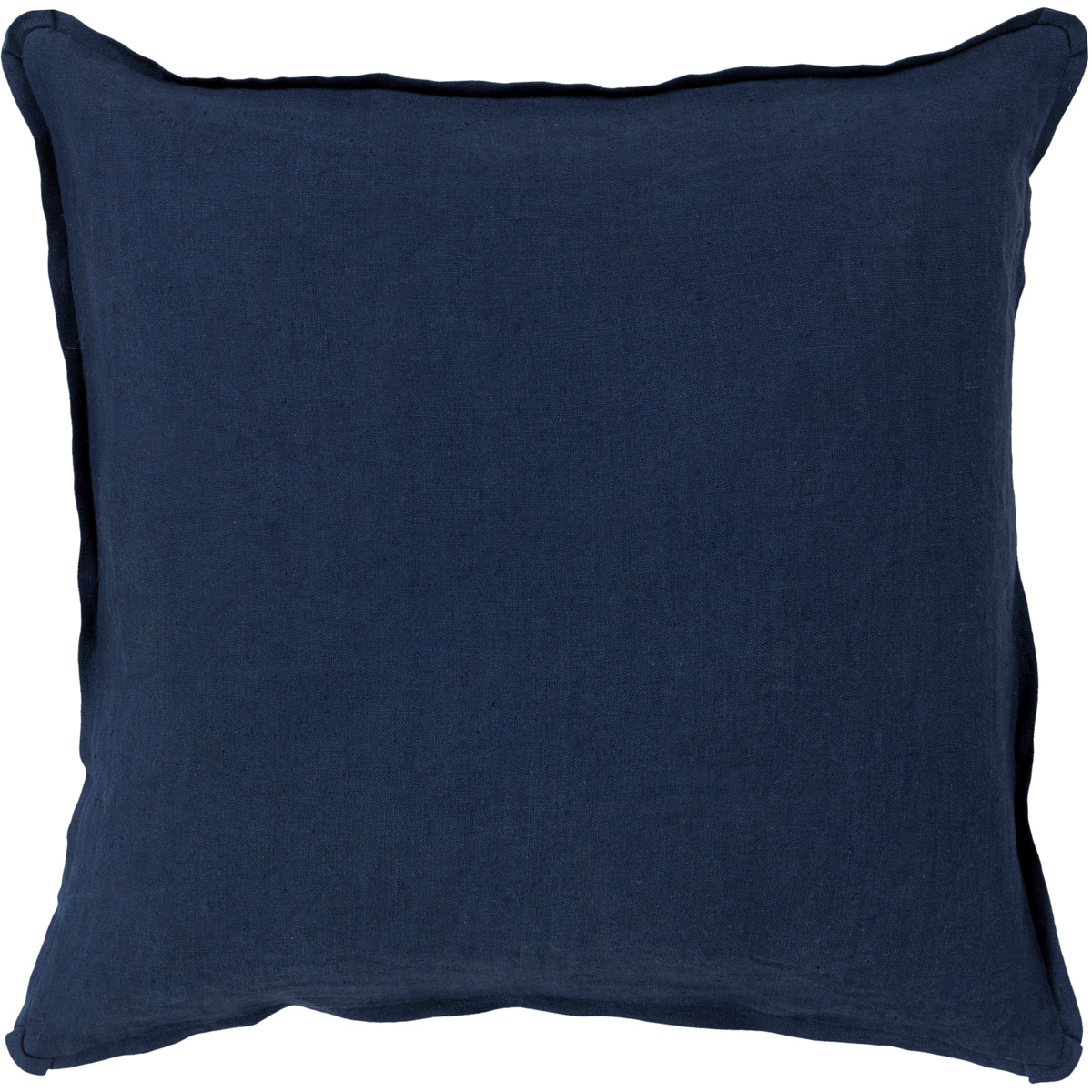 Surya SL012-2020P Solid 20 X 20 inch Navy Pillow Kit, Square