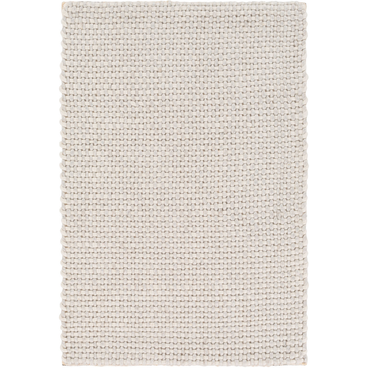 Surya SLO14-23 Solo 36 X 24 inch Light Gray Rug in 2 x 3, Rectangle
