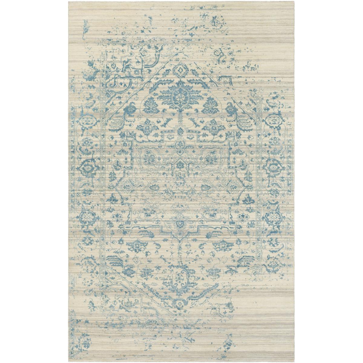 Surya SOA2751-69 Soma 108 X 72 inch Charcoal / Off-White / White Handmade Rug