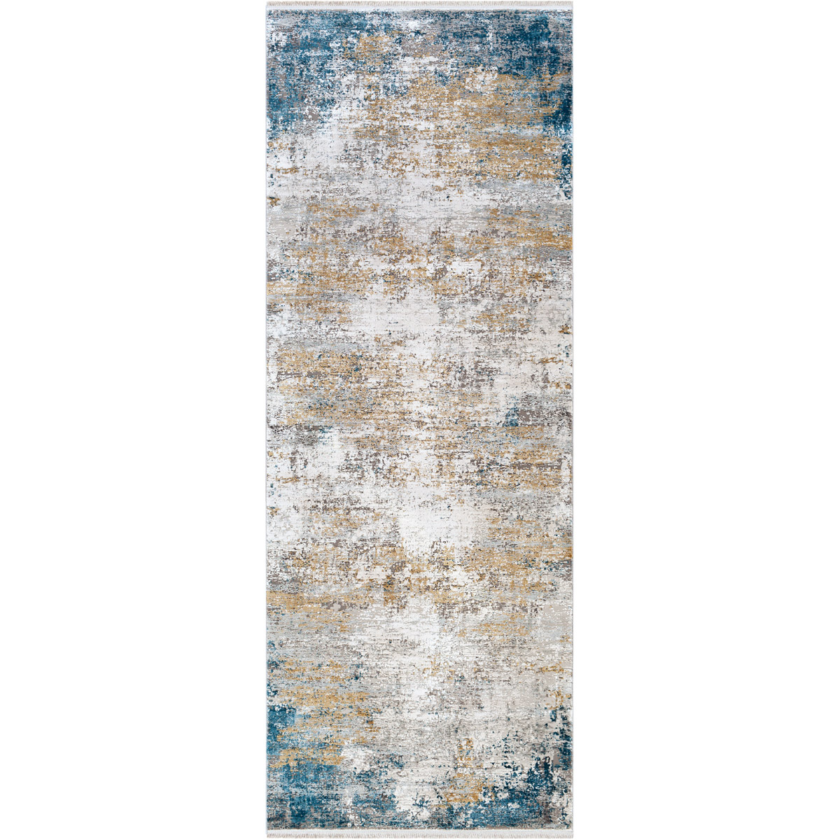 Surya SOR2301-38 Solar 96 X 36 inch Sky Blue Rug in 3 x 8, Runner