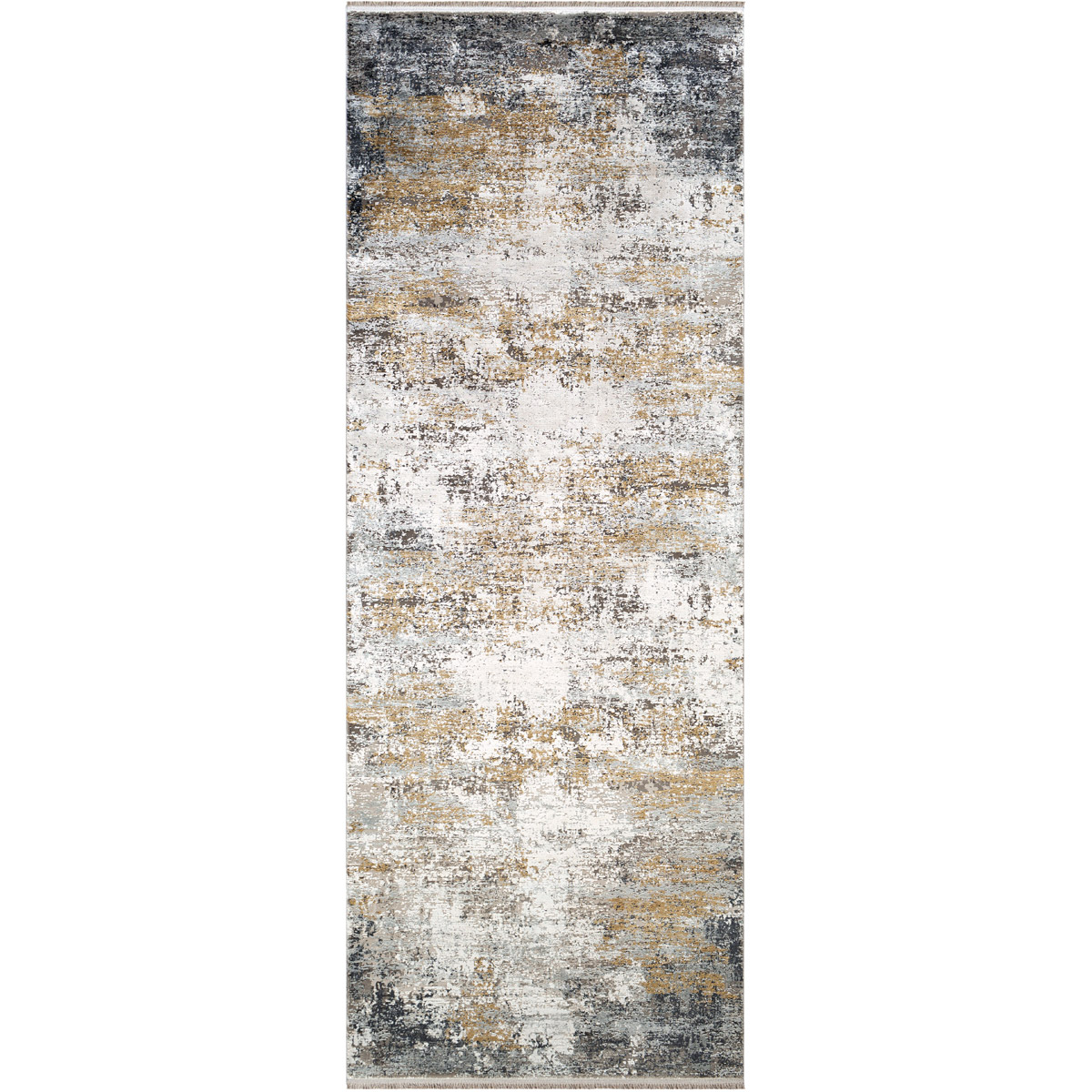Surya SOR2302-38 Solar 96 X 36 inch Charcoal Rug in 3 x 8, Runner