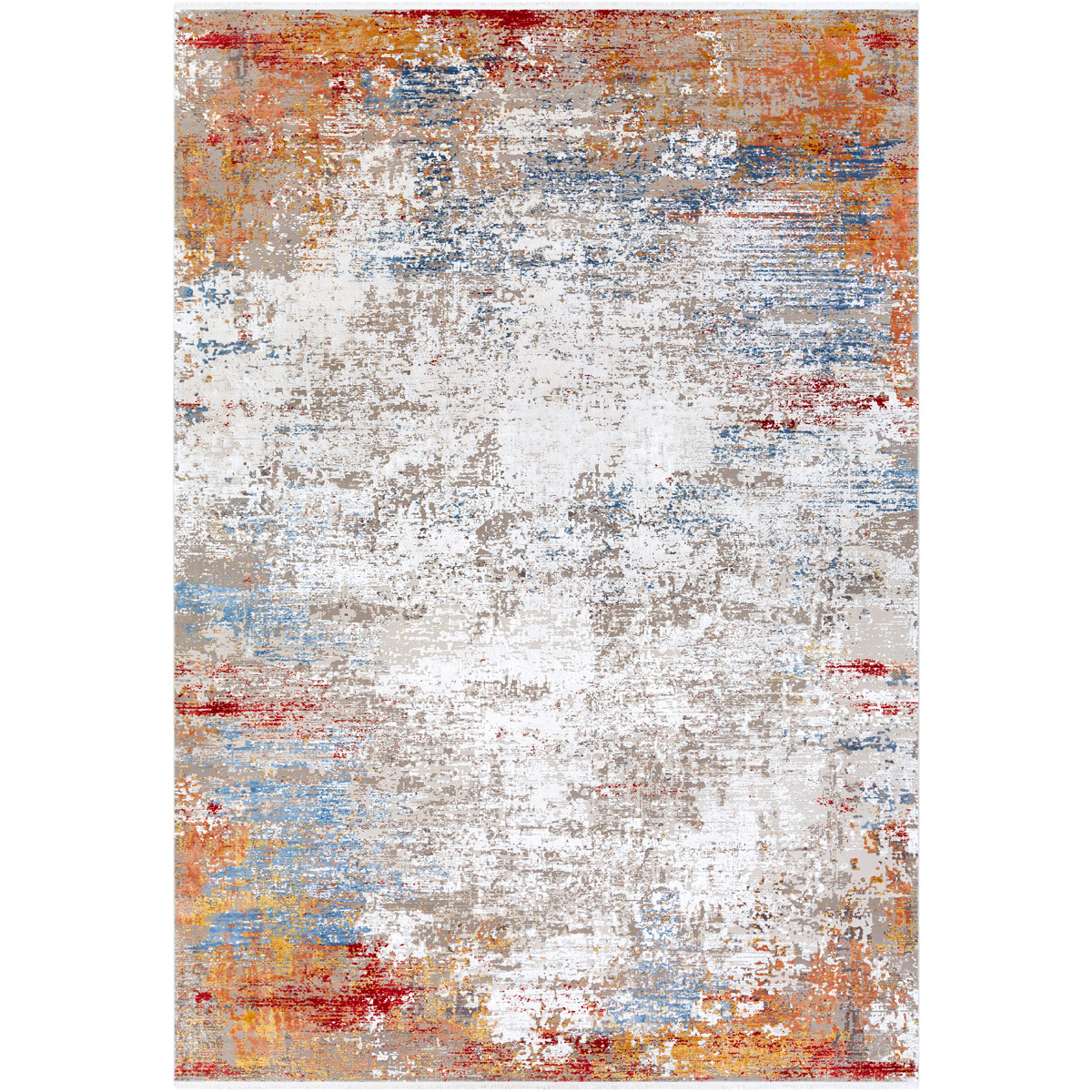 Decovio 12509-BO-4 McCandless 134 X 90 inch Orange Rug, Rectangle