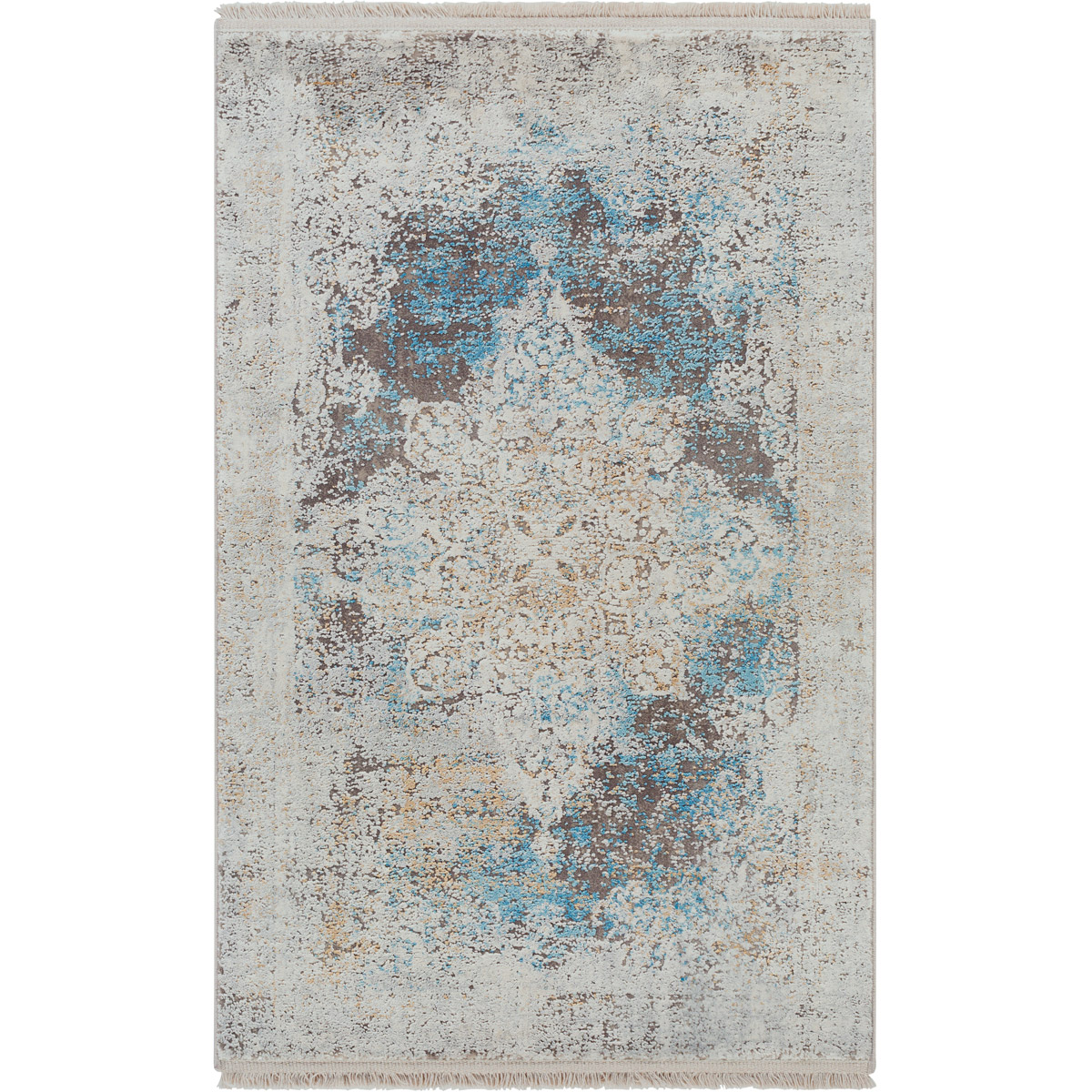 Surya SOR2306-23 Solar 36 X 24 inch Sky Blue Rug in 2 x 3, Rectangle