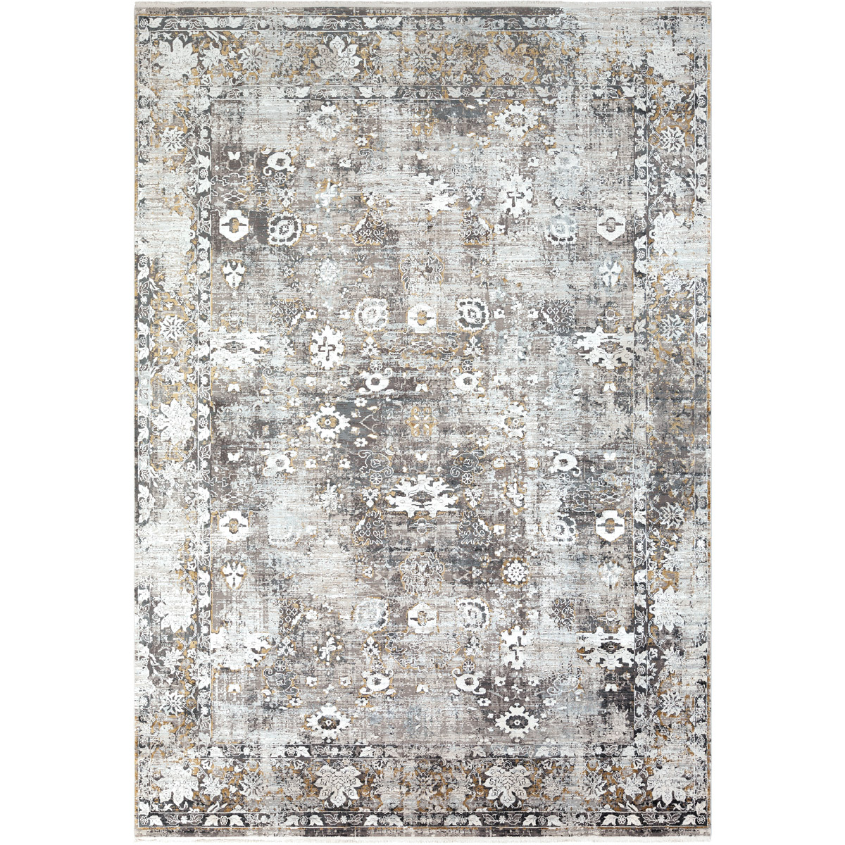 Surya SOR2308-76112 Solar 134 X 90 inch Black Rug in 8 x 11, Rectangle