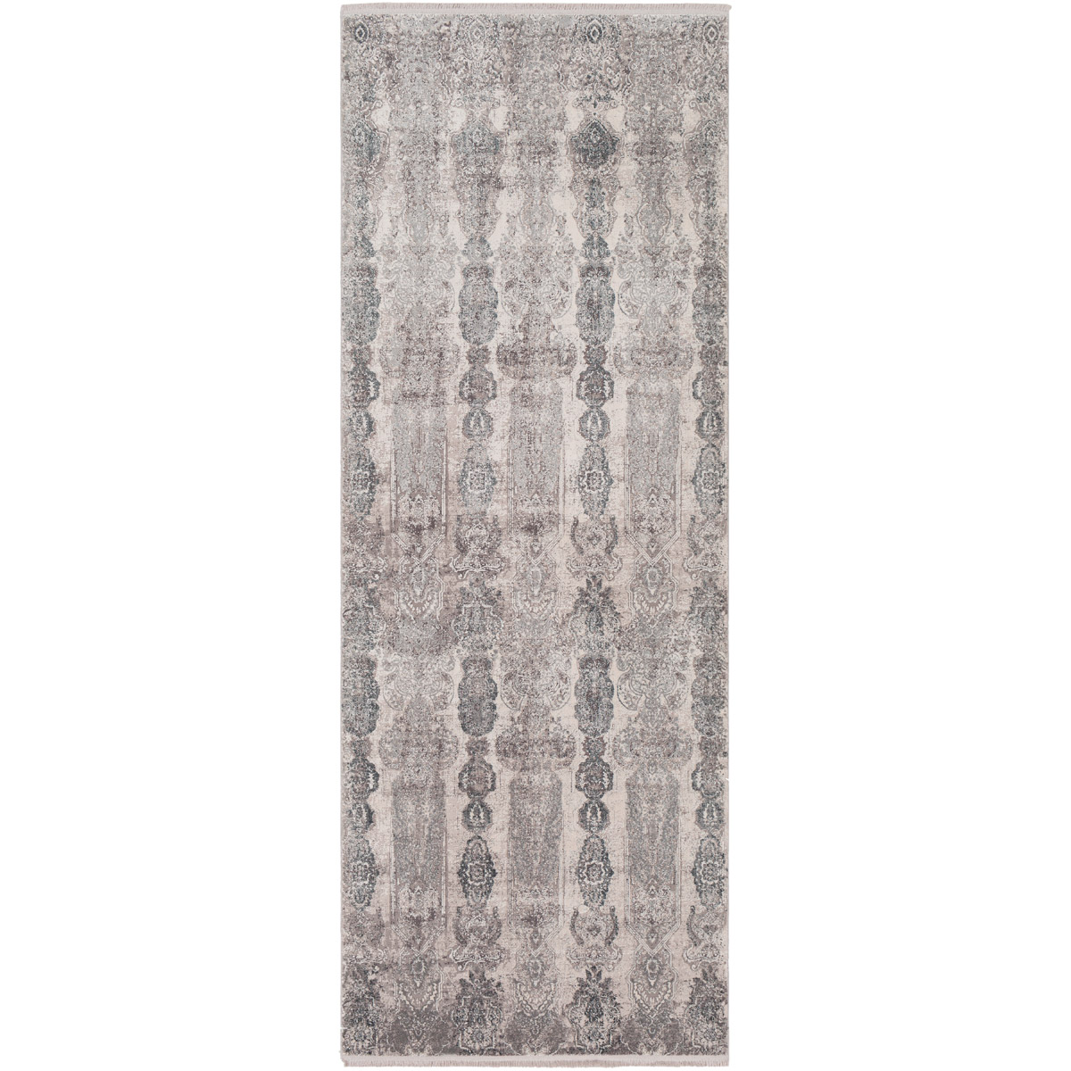 Surya SOR2311-38 Solar 96 X 36 inch Gray Rug in 3 x 8, Runner