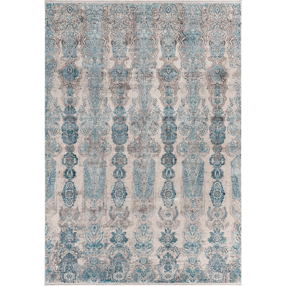 SOR2312-76112 7 ft. 6 in. x 11 ft. 2 in. Solar Rectangle Area Rug, Multi Color