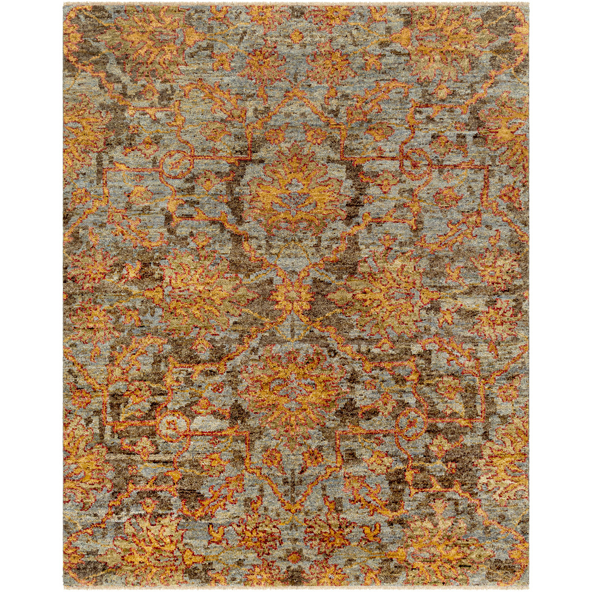 Surya SRY2302-23 Sakarya 36 X 24 inch Brick Red Rug, Rectangle