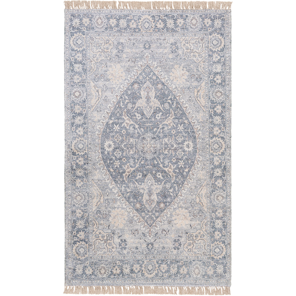 Surya SVS2302-23 Sivas 36 X 24 inch Light Gray Rug in 2 x 3, Rectangle