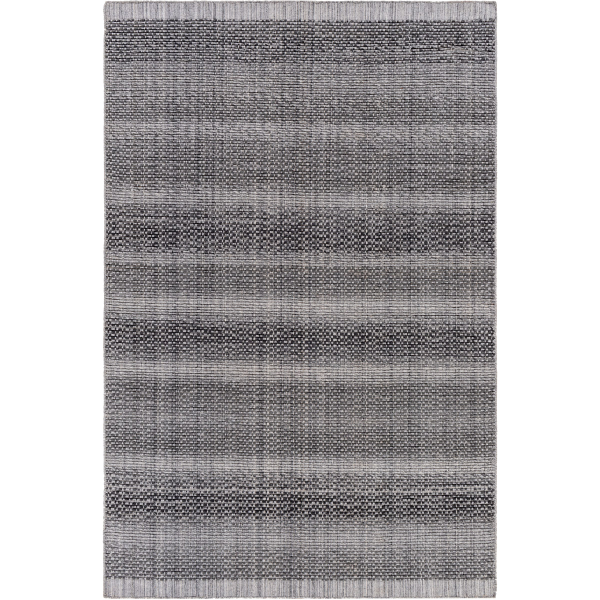 SYC2301-23 2 x 3 ft. Sycamore Rectangle Area Rug, Charcoal, Light Slate & Gray