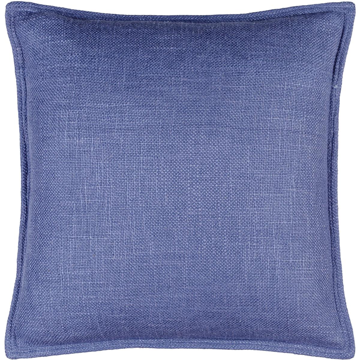 Surya THU0082222P Thurman 22 X 22 inch Blue  Slate Blue  Marine Blue  Light Purple Accent Pillow