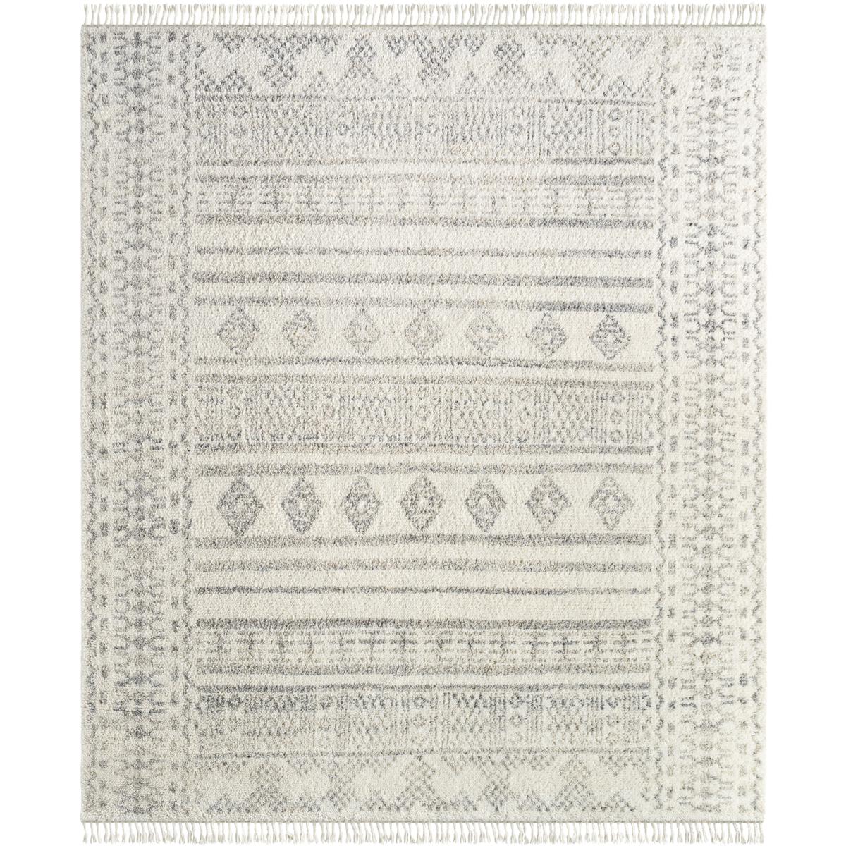 Surya TLS2303-23 Tulsa 36 X 24 inch Light Silver / Light Grey / Pale Slate / Metallic - Silver Handmade Rug in 2 x 3