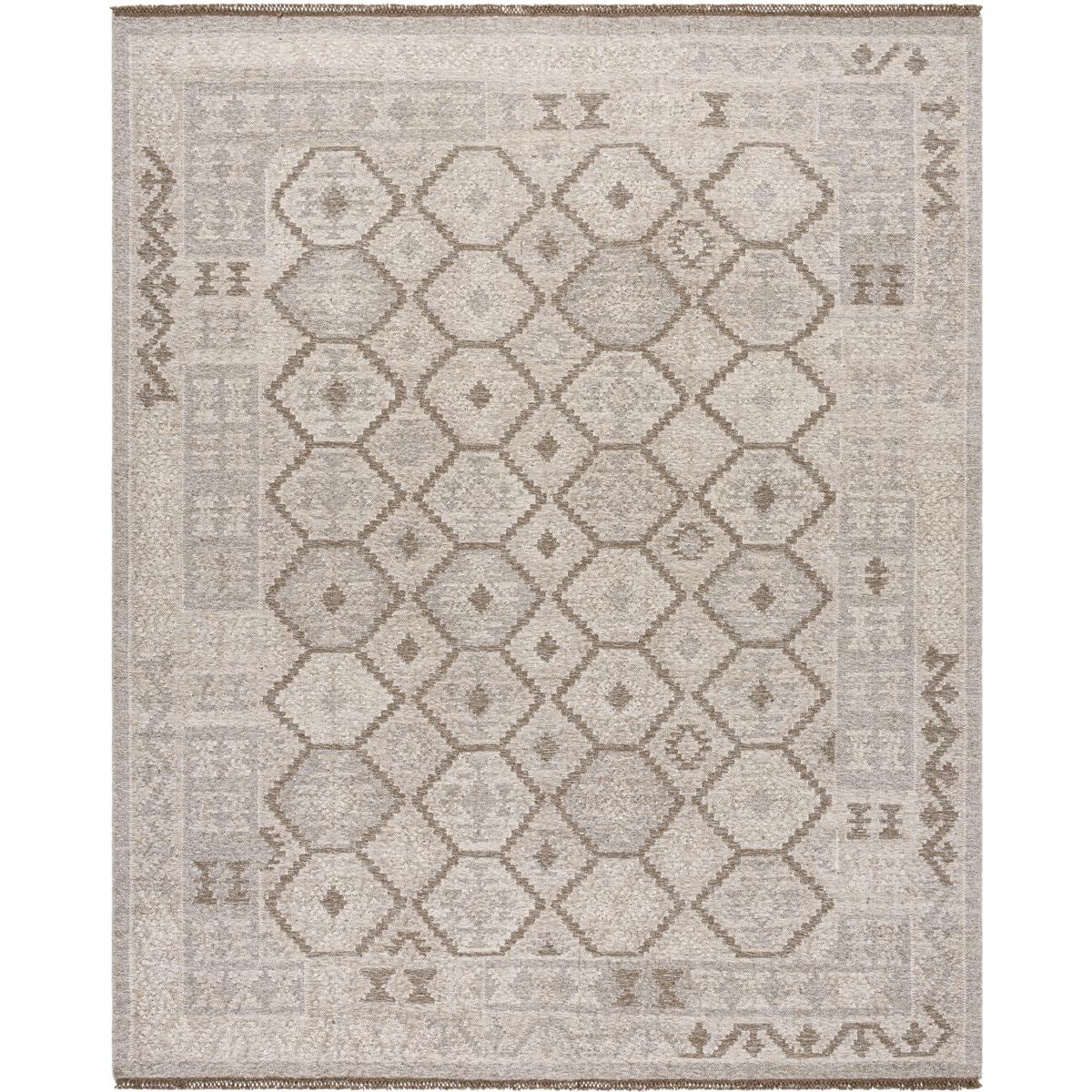 Surya TPE2302-23 Tempe 36 X 24 inch Ash / Sterling Grey / Metallic - Silver / Prairie Dust / Light Silver / Sage Handmade Rug in 2 x 3