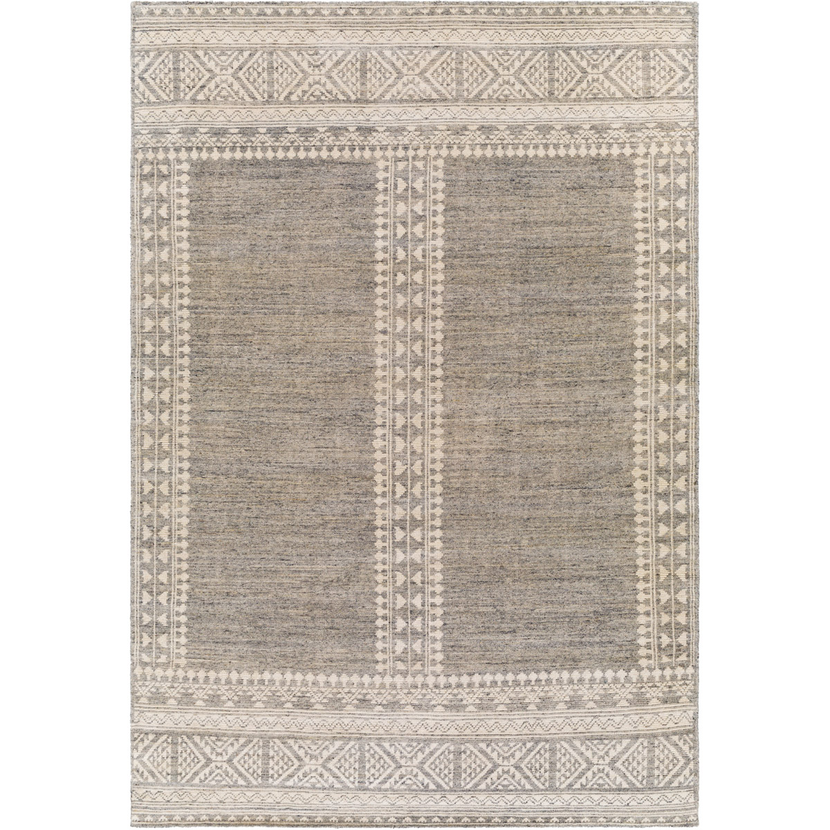 Surya TUN2307-1014 Tunus 168 X 120 inch Medium Gray Rug in 10 x 14, Rectangle