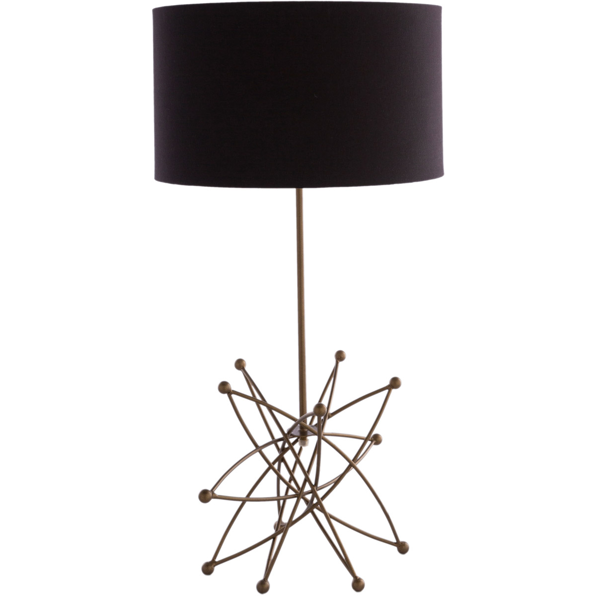 Surya UBD-001 Bud 25.5 inch 60 watt Brass Table Lamp Portable Light