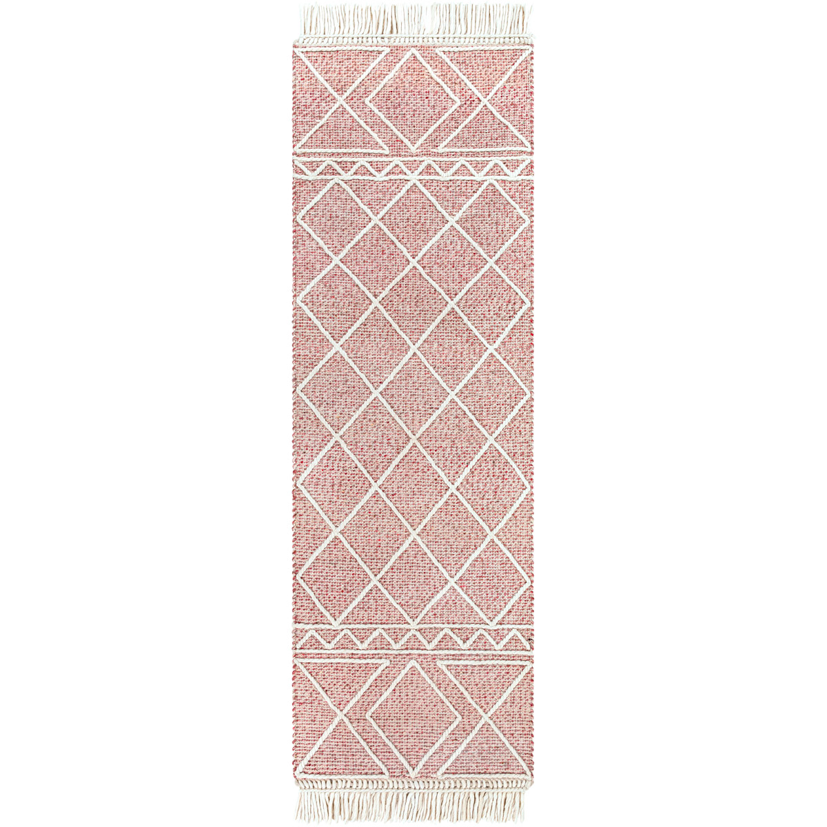 UTT2305-268 2 ft. 6 in. x 8 ft. Uttar 30 Percent Polyster Rectangular Hand Wooven Rug