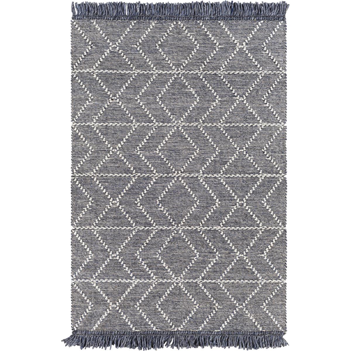 UTT2306-81012 8 ft. 10 in. x 12 ft. 70 Percent Wool Uttar Rectangular Hand Wooven Rug