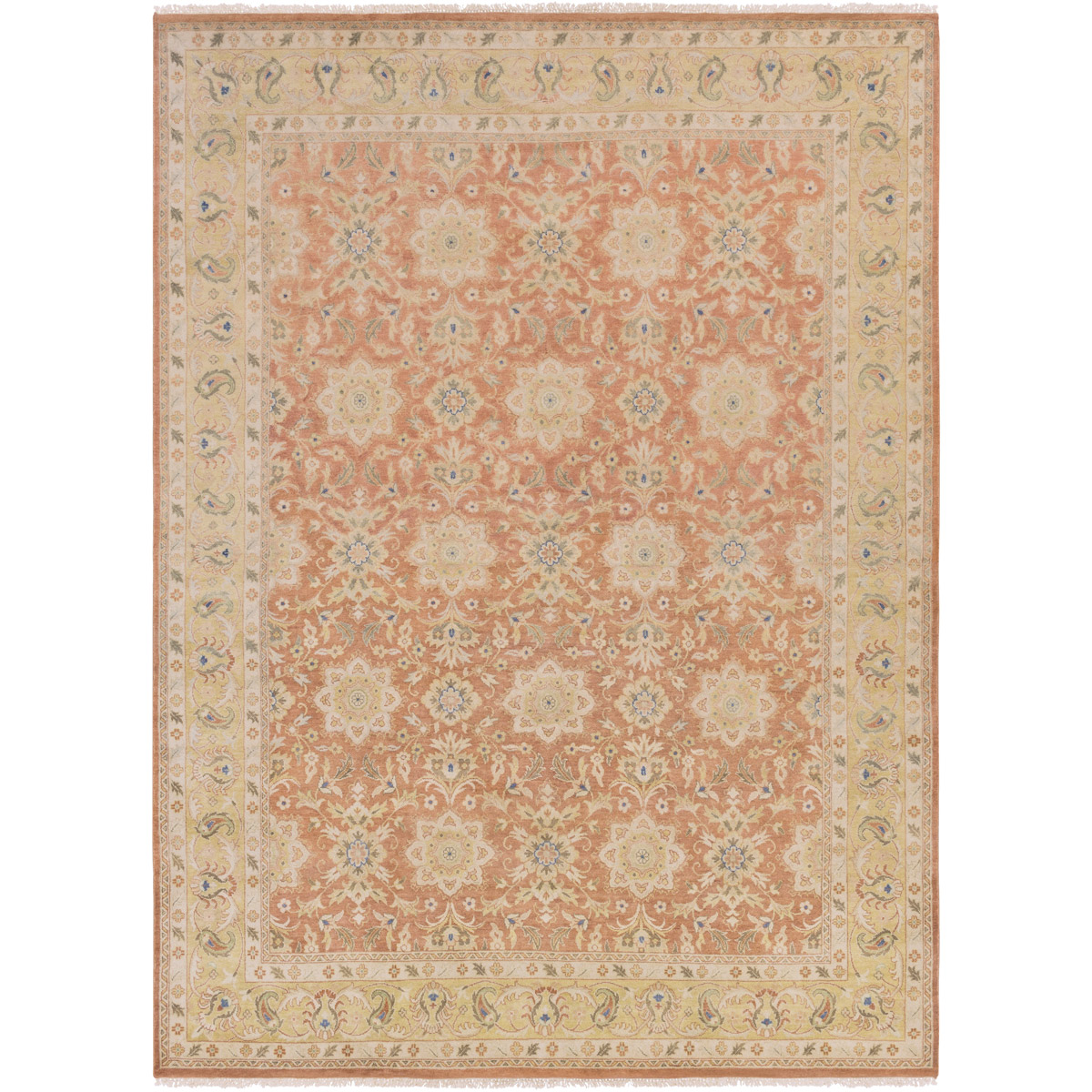 Surya VIC2002-3959 Victoria 69 X 45 inch Peach, Tan, Blush Rug