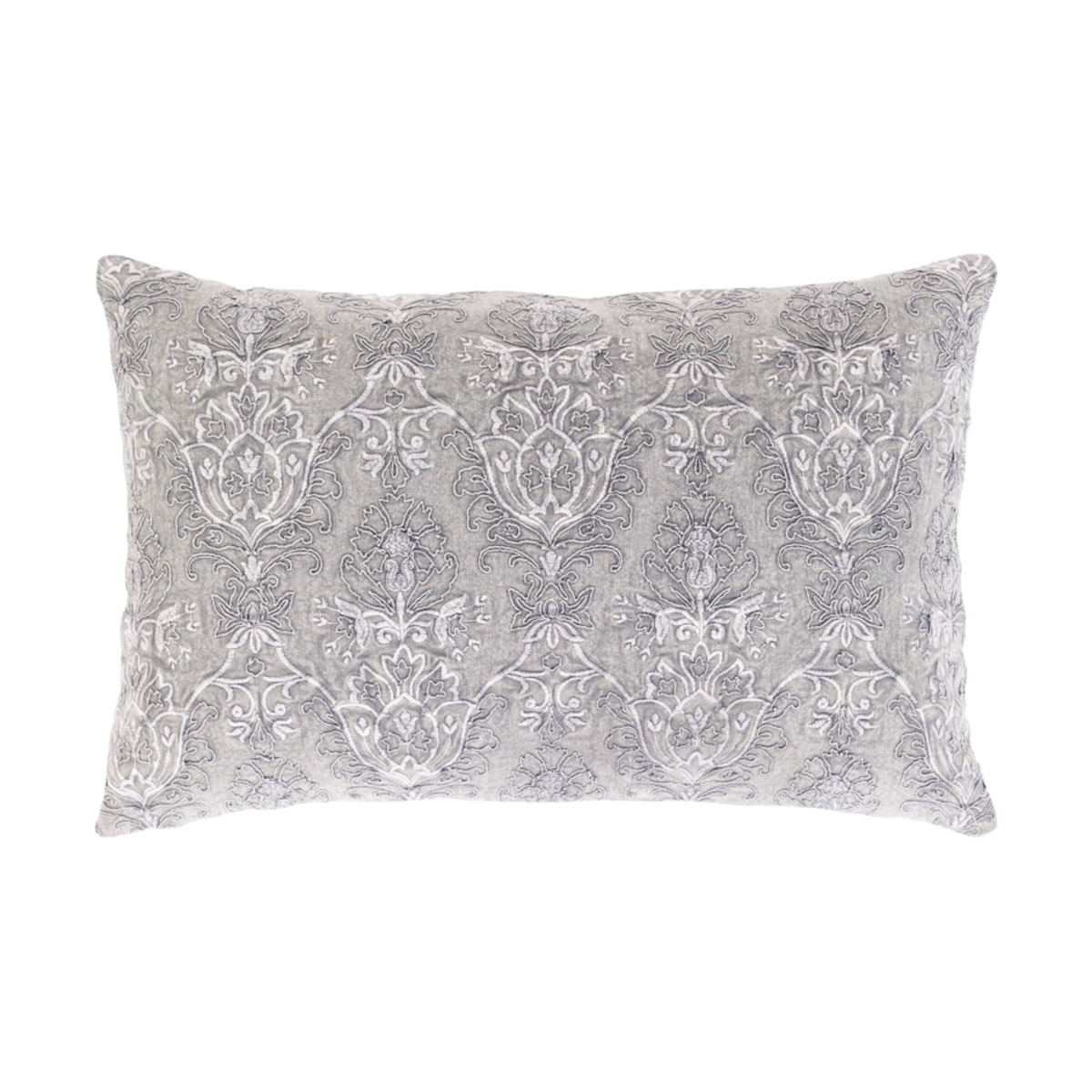 Surya WGM002-1320D Wedgemore 20 X 13 inch Medium Gray Pillow Kit, Lumbar