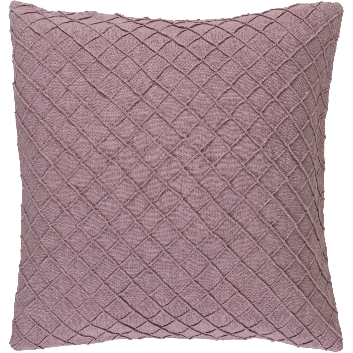 Surya WR006-2222P Wright 22 X 22 inch Mauve Throw Pillow