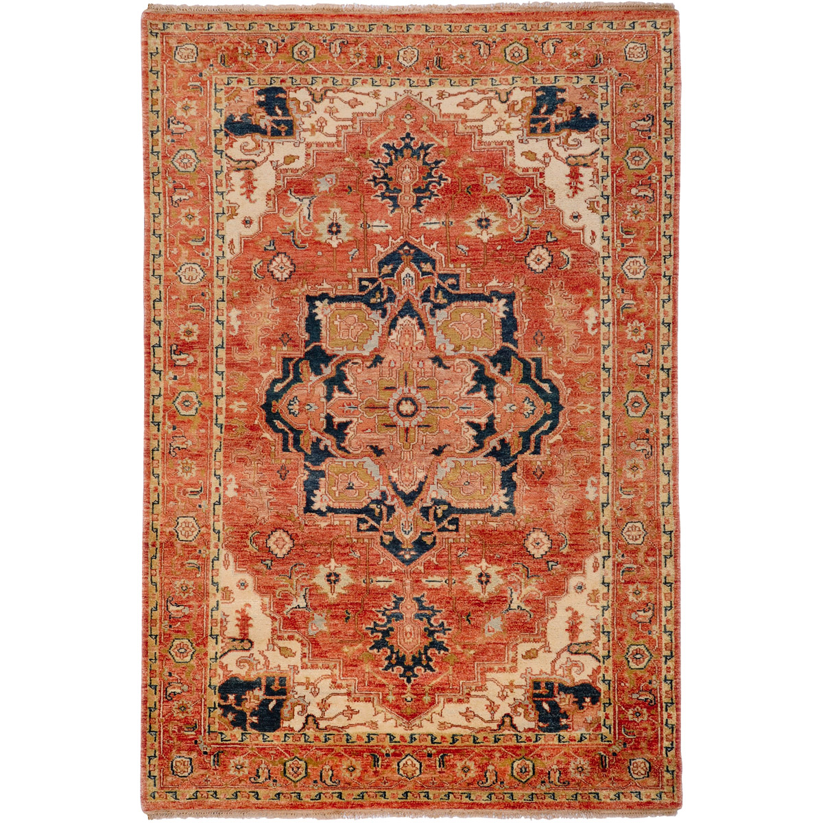 Surya ZEU7805-1014 Zeus 168 X 120 inch Brick Red Rug in 10 x 14, Rectangle