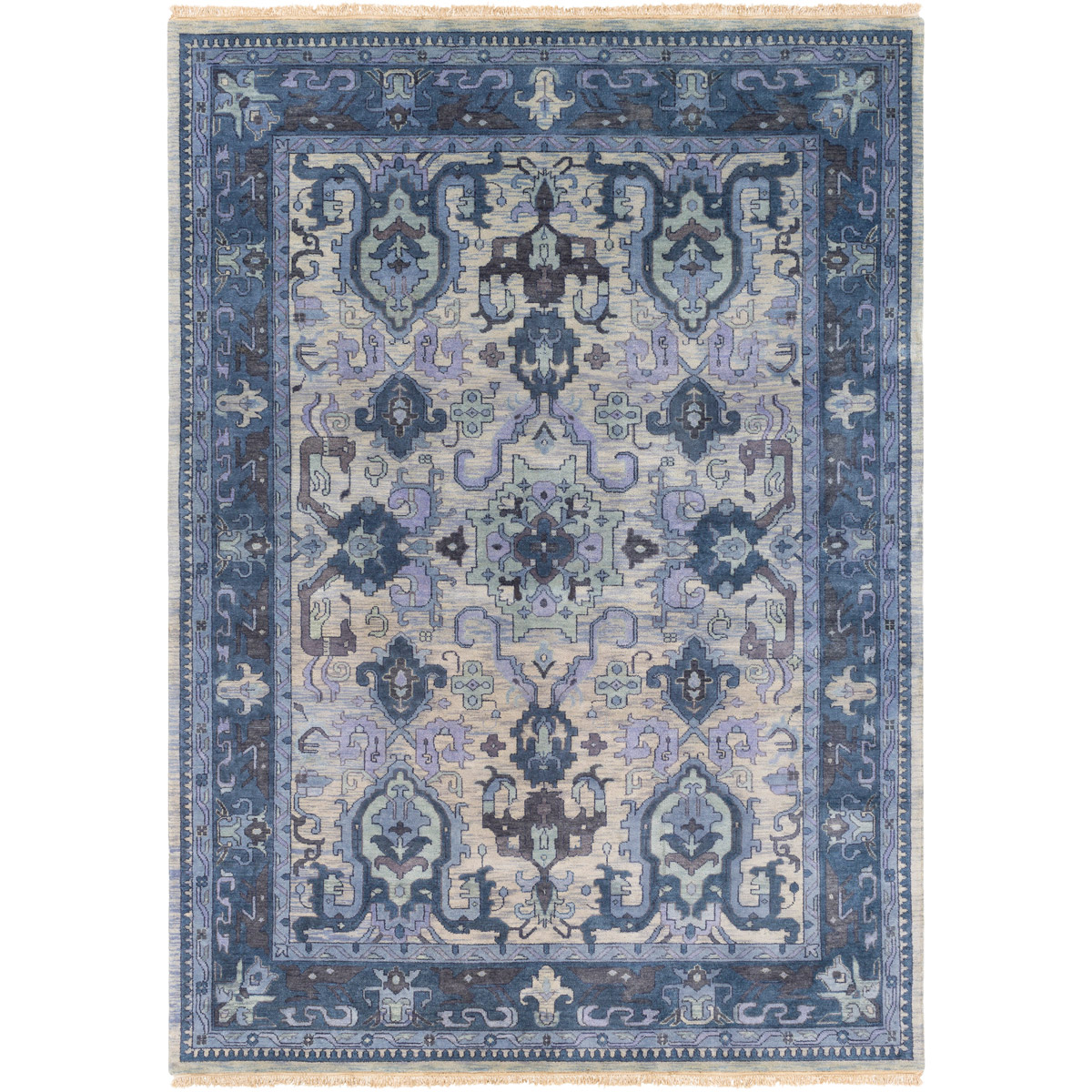 Surya ZEU7828-811 Zeus 132 X 96 inch Denim Rug in 8 x 11, Rectangle