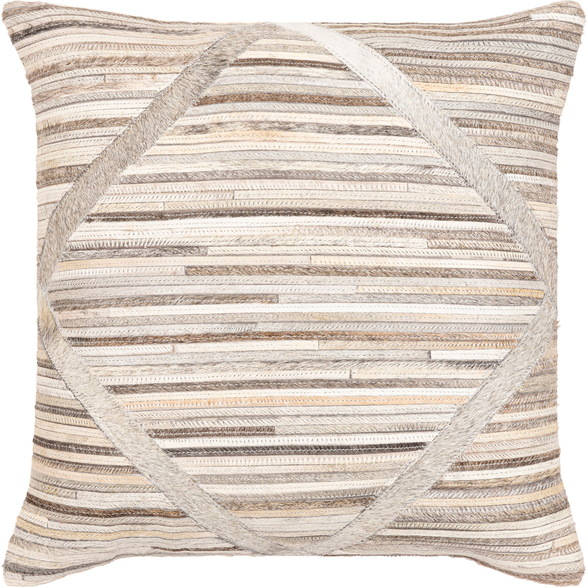 ZND008-2020P 20 x 20 in. Zander Square Pillow Kit, Multi Color