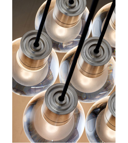 Tech Lighting 700TDMINAP7CWR-LED922 Sean Lavin Mina LED 5 inch Aged Brass Pendant Ceiling Light in 7, LED 90 CRI 2200K, White Cord Mina_detail1.jpg