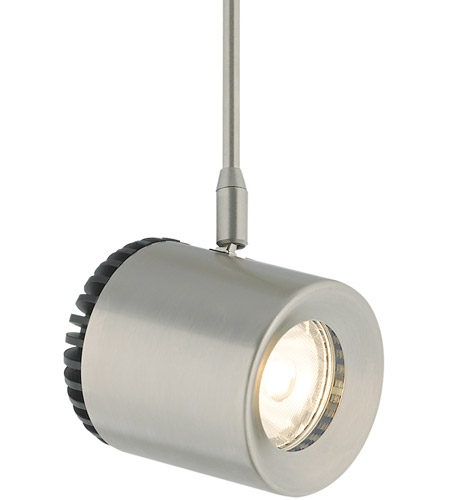 Tech Lighting 700MOBRK9272003AS Burk 1 Light 120V White Ash and Satin Nickel Low-Voltage Head Ceiling Light photo