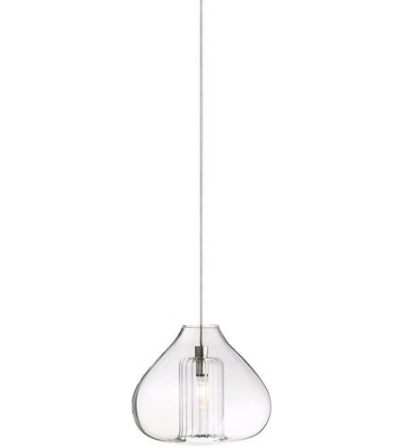 Tech Lighting 700MO2CHR1S Cheers 1 Light 5 inch Satin Nickel Low-Voltage Pendant Ceiling Light in 2-Circuit MonoRail