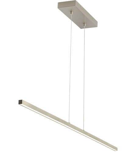 Tech Lighting 700LSESN1S-LED930 Essence Satin Nickel Linear Suspension ...