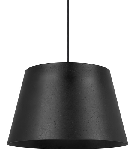 Tech Lighting 700TDHNLPBB-LED927 Henley LED 18 inch Textured Black/Black Pendant Ceiling Light photo