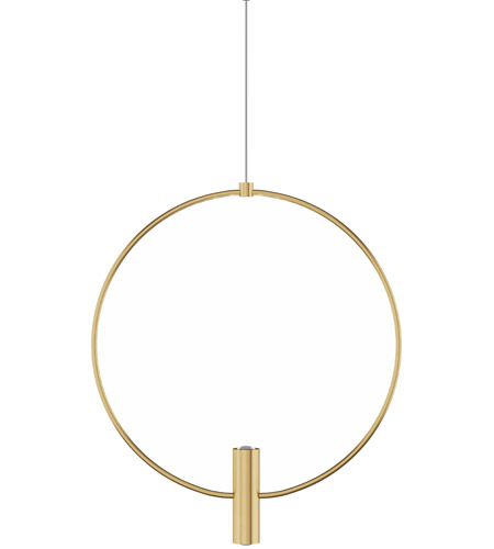 Tech Lighting 700MPLAY13S-LED930 Sean Lavin Mini Layla LED 13 inch Satin Nickel Pendant Ceiling Light in Monopoint