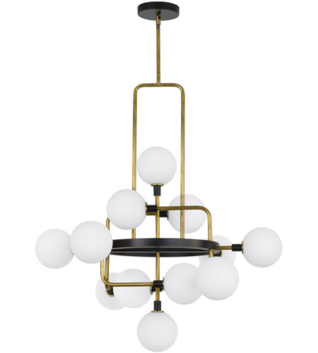 Tech Lighting 700vgoor Led930 Sean Lavin Viaggio Led 30 Inch Opal Brass Chandelier Ceiling Light In Led 90 Cri 3000k