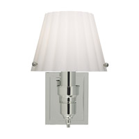 Tech Lighting Drake Simple 1 Light Wall Sconce in Polished Nickel 600DRKSWGWN thumb