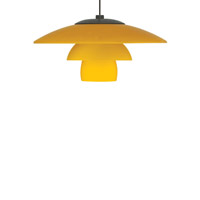 Tech Lighting 700MOSYDAZ Sydney 1 Light 8 inch Antique Bronze Low-Voltage Pendant Ceiling Light in Amber, MonoRail thumb