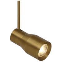 Tech Lighting 700MPACE930408R Ace 120V Aged Brass MonoRail Head Ceiling Light in 8in., Monopoint, 3000K photo thumbnail