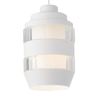 Tech Lighting 700MPAKDCWS-LEDS830 Akida LED 4 inch Satin Nickel Low-Voltage Pendant Ceiling Light in Matte White, Clear, Monopoint photo thumbnail