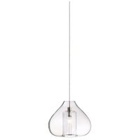 Tech Lighting 700MO2CHR1S Cheers 1 Light 5 inch Satin Nickel Low-Voltage Pendant Ceiling Light in 2-Circuit MonoRail thumb